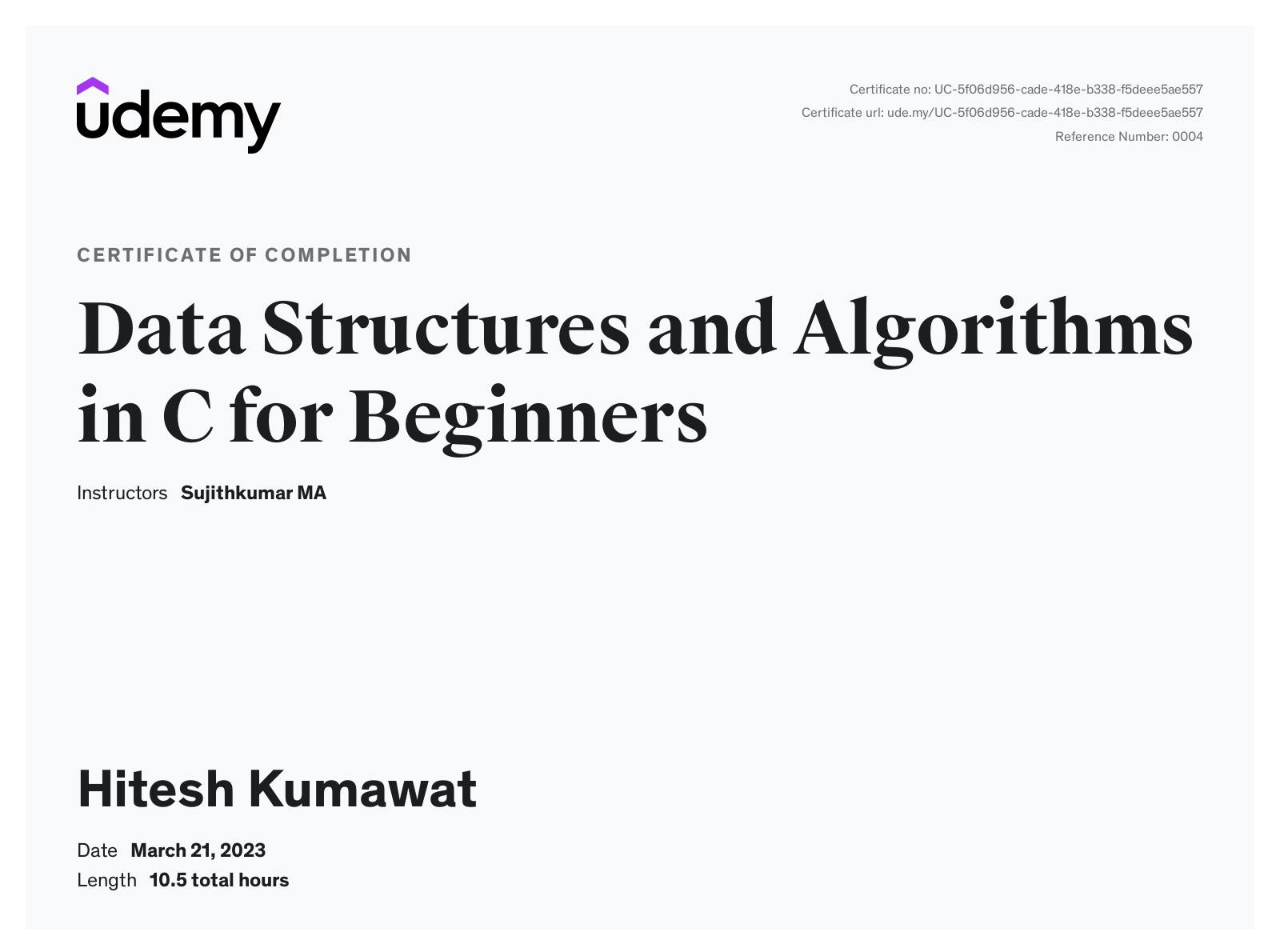 Data Structures And Algorithms